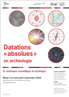 Affiche séminaire Datations absolues INRAP