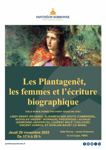 « Les Plantagenêt, les femmes et l’écriture biographique »