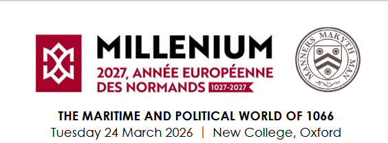 « The maritime and political World of 1066 »