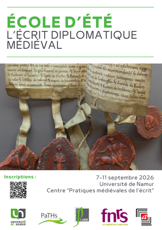 Appel à candidature « L’écrit diplomatique médiéval » avant le 15 mai 2026